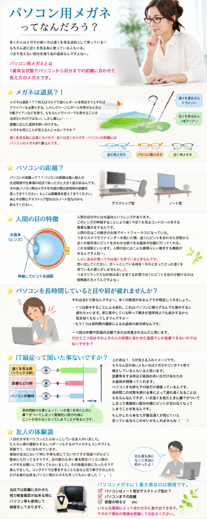 パソコン用メガネ