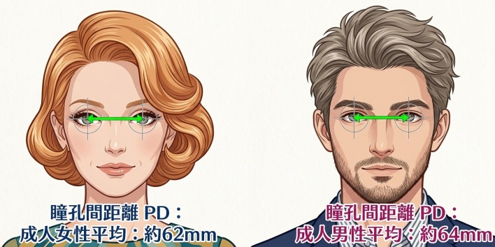強度近視用メガネ