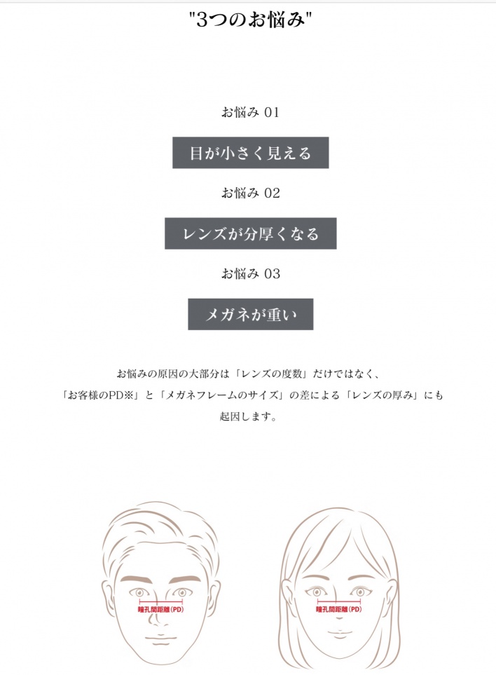 岐阜　メガネ　ラインアート