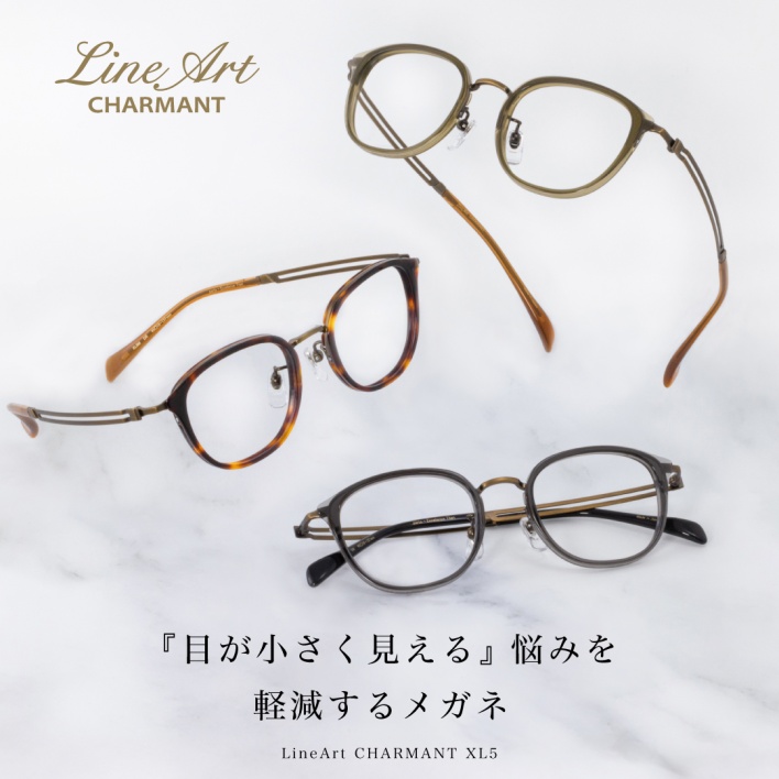 岐阜　メガネ　ラインアート